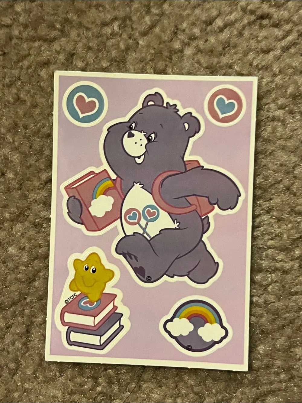 Care Bears Vintage Stickers 2006